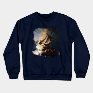 Christ in the storm Crewneck Sweatshirt